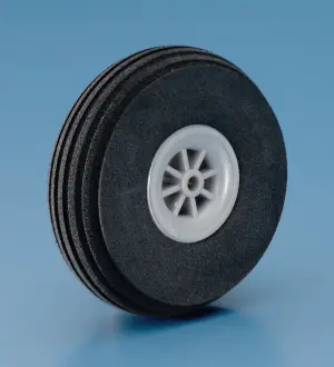 Dubro 2-3/4in Super Lite Wheels (70mm) (1 pair per card)