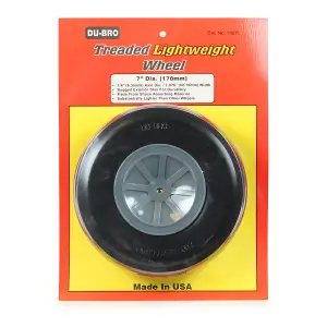 Dubro 700Tl Treaded L/W Wheel 7.0Ins