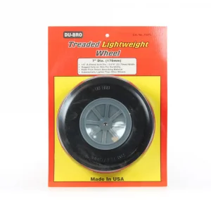 Dubro 700Tl Treaded L/W Wheel 7.0Ins