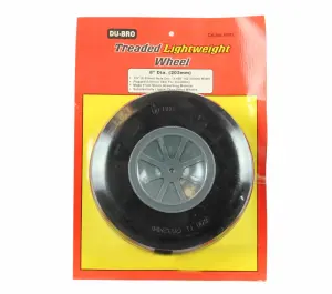 Dubro 800Tl Treaded L/W Wheel 8.0Ins