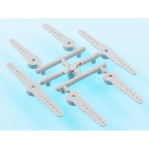 Dubro DB931 Micro Servo Arms Extra Long (JR 241/Spektrum DS821 Etc)