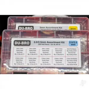 Dubro Metric Hardware Kit Bundle (2 Boxes)