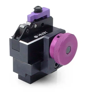 Hudy Axial Adjustable Support - Slot - Hardened v Guides