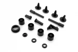 Hudy Composite Chassis Bracket Posts + Parts