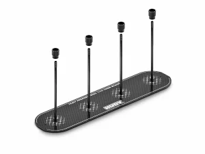 Hudy Carbon Tire Stand Hard Case - 1:10 Electric Tc