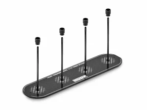 Hudy Carbon Tire Stand Hard Case - 1:10 Electric Tc
