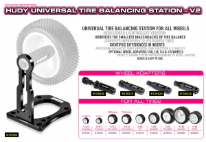 Hudy Universal Tyre Balancing Station