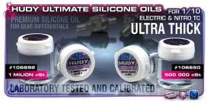 Hudy Premium Silicone Oil 500,000 cSt - 50Ml
