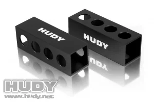 Hudy Chassis Droop Gauge Support Blocks (30mm) For 1:8 Off Road LW (2)