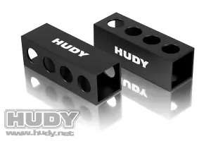 Hudy Chassis Droop Gauge Support Blocks (30mm) For 1:8 Off Road LW (2)