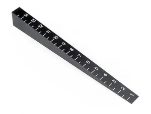 Hudy Chassis Ride Height Gauge (0 - 15mm) Bevelled