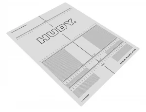 Hudy Set Up Board Decal for 1:8 and 1:10 (#108200)
