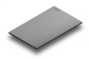 Hudy Flat Set Up Board 1:8 On-Road - Lightweight - Silver Grey