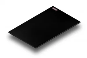 Hudy Flat Set Up Board 1:8 On-Road - Lightweight - Black