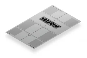 Hudy Plastic Set Up Board Decal 331X545mm - 1:8 On-Road