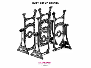Hudy Set Up Station For 1:8 Off-Road Cars And Truggies