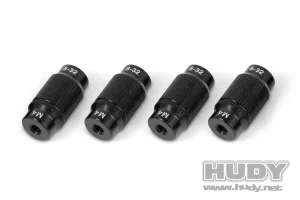 Hudy Aluminium Nut For 1:10 Off-Road Set Up System (4)