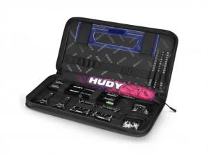 Hudy Set Up Station And Set Up Tools With Carrying Bag - 1:10 And 1:12 Pan Cars