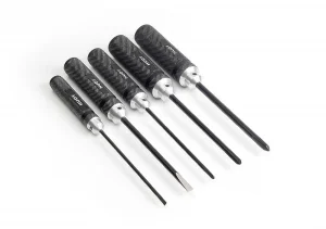 Hudy Slotted + Phillips Screwdriver Set - 5 Piece