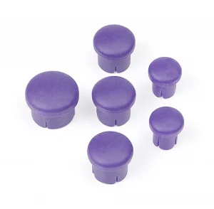 Hudy Plastic Cap For Handle ( Set - 3+2+1) Violet