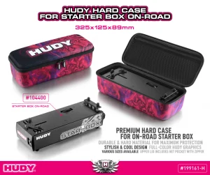 Hudy Hard Case - 325X125X89mm - Starter Box On-Road