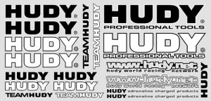 Hudy Bodyshell Stickers/Decals