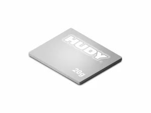 Hudy Pure Tungsten Weight Thin - 31X26mm - 20G
