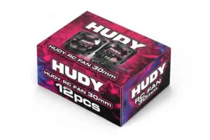 Hudy Brushless RC Fan 40mm - Set Of 12Pcs