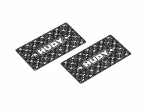 Hudy Graphite Rear Wing Side Plate 0.5mm - 1:10 Electric (2)