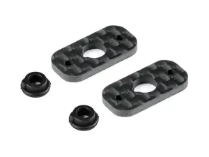 Hudy Carbon Rear Wing Mount - 1:10 Electric (2)