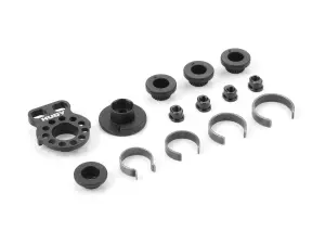 Hudy Aluminium Adjustable Servo Saver 1:12 - Set
