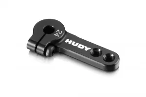 Hudy Aluminium Clamp Servo Horn - Hitec - 2-Hole - 24T