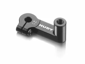 Hudy Aluminium Clamp Steering Servo Horn - Extended 8mm - Futaba/Savox 25T