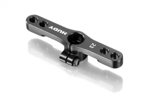 Hudy Aluminium Clamp Throttle Servo Horn - Ko Propo, Sanwa - 2-Hole - 23T