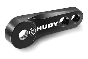 Hudy Aluminium Servo Horn - Ko Propo, Jr, Sanwa, Airtronics - 2-Hole - 23T