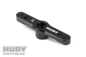 Hudy Aluminium Throttle Servo Horn 1:8 Off-Road Ko Propo, Jr, Sanwa, Airtronics - 23T