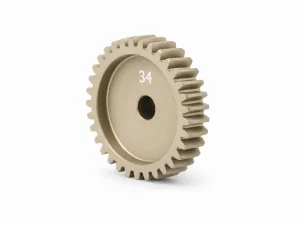 Hudy Aluminium Ultra-Light Pinion Gear - Hard Coated - 34T / 48