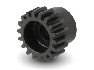 Hudy Aluminium Pinion Gear - Hard Coated - 18T / 32 (Modul 0.8)