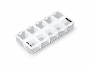 Hudy Tiny Hardware Parts Box - 8 Compartments