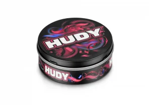 Hudy Tin Round Parts Box 80x30mm