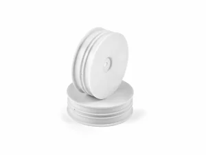 Hudy 1:10 Off-Road Wheel - 2WD Front Narrow White (2)