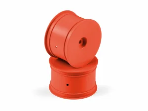 Hudy 1:10 Off-Road Wheel - 2WD/4WD Rear Orange (2)