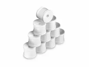 Hudy 1:10 Off-Road Wheel - Stadium Truck White (10)