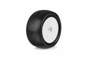 Hudy 1:10 Off-Road Pre-Glued Tire 2WD/4WD Rear Carpet - 102 - Medium (2)