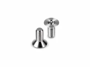 Hudy Titanium Flat Head Screw M3X14 (4)