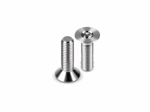Hudy Titanium Flat Head Screw M3X20 (4)