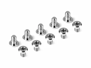 Hudy Titanium Super-Low Head Screw Centering Dia M3X5 (10)