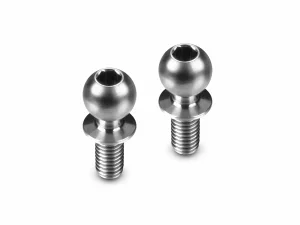HUDY TITANIUM BALL STUD D 5.4 / L 6 / S 4.5 / 2MM HEX (2)