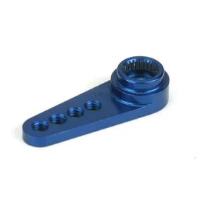 Dynamite Machined Alloy Servo Horn - Single - Blue - Futaba Fitment