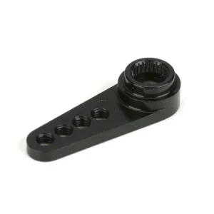 Dynamite Machined Alloy Servo Horn - Single - Black - Futaba Fitment